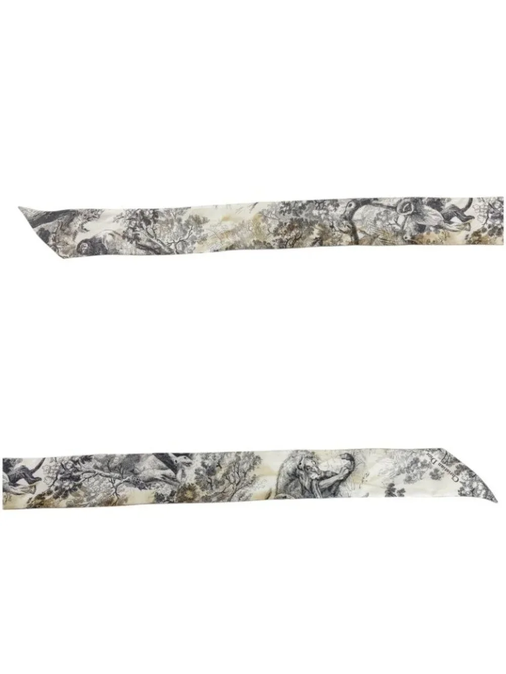 Dior Mizza Toile de Jouy Sauvage Scarf